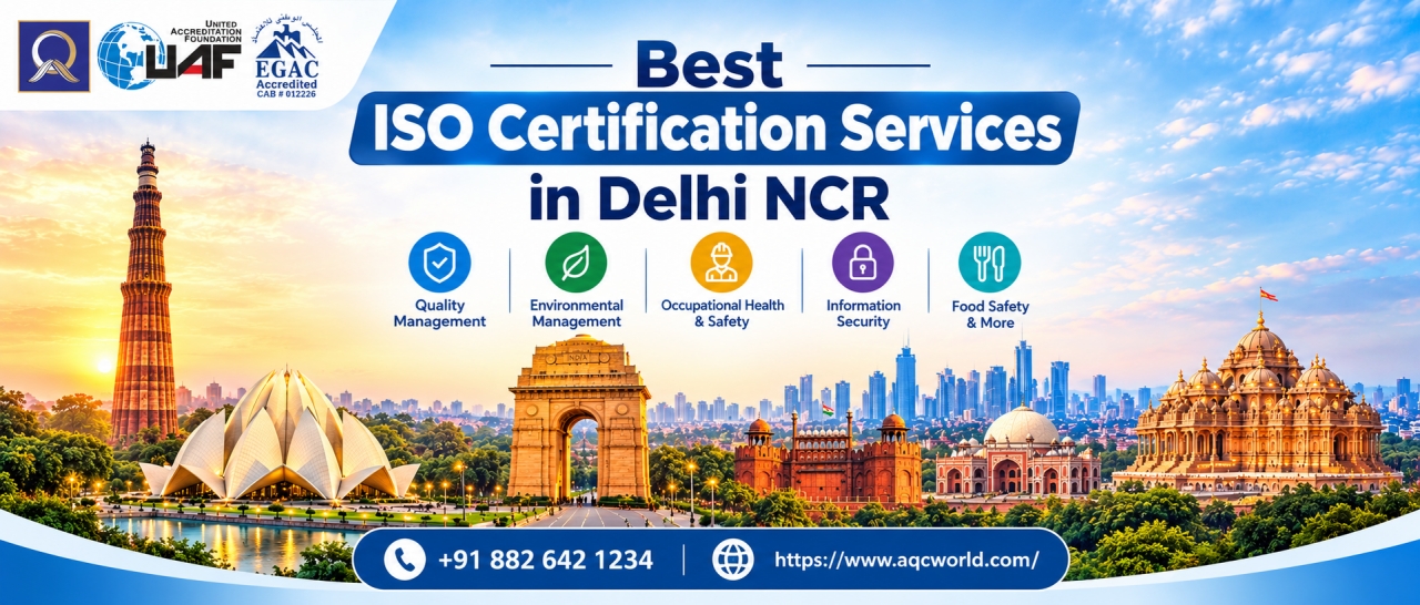Best ISO Certification Services in Delhi NCR | AQC World - Noida
