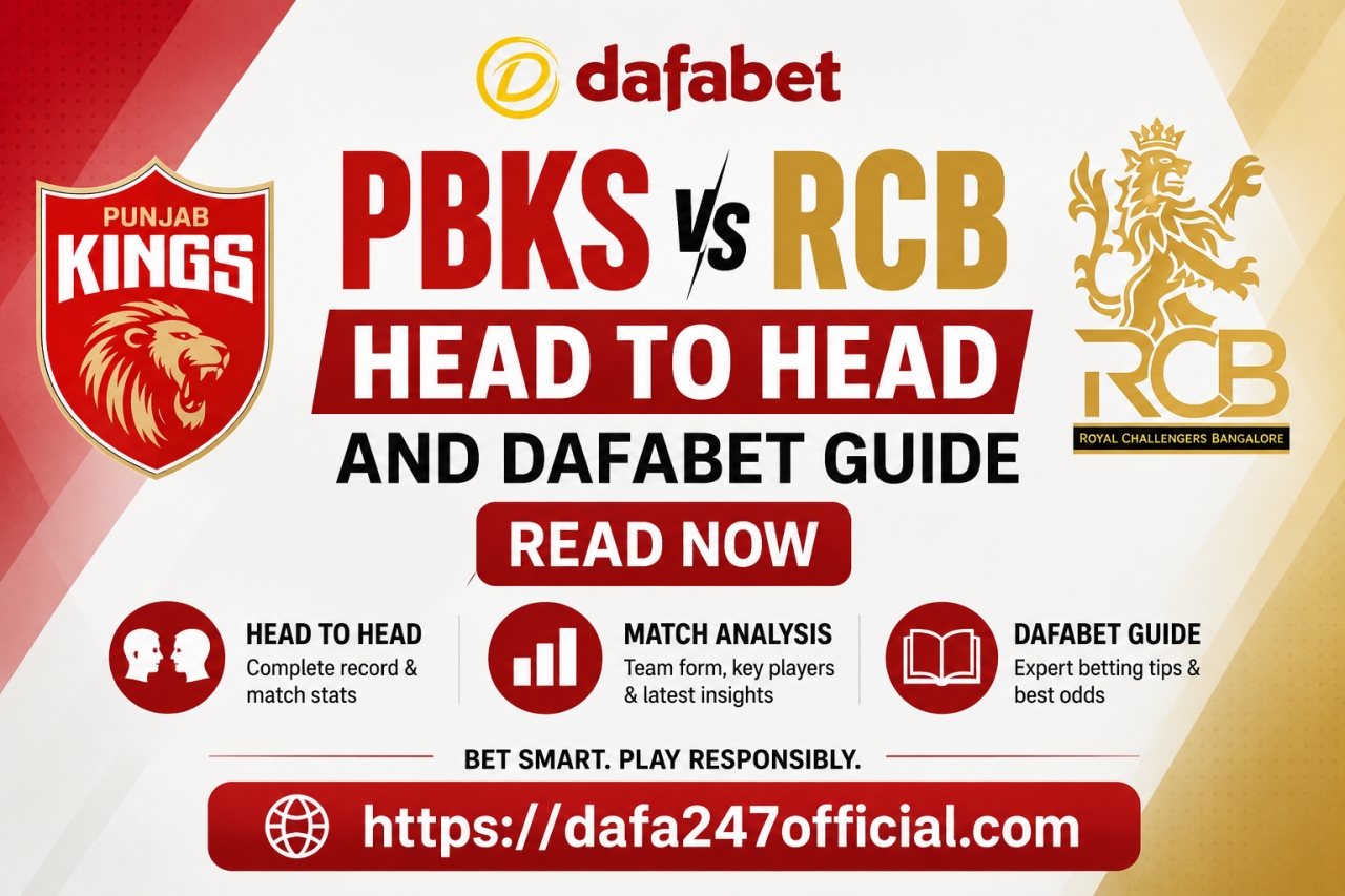 PBKS vs RCB Head to Head and Dafabet Guide Read Now - Delhi
