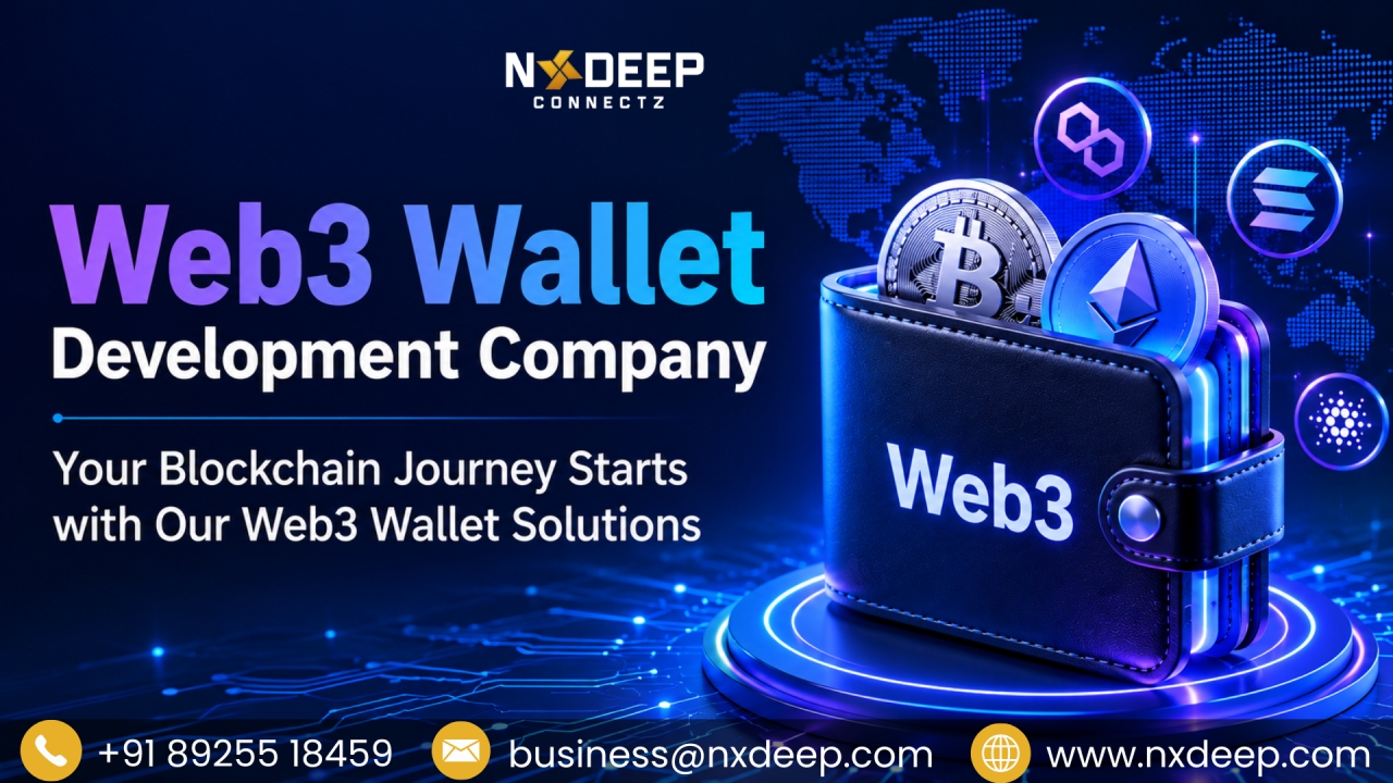 NxDeep Connectz: Transforming Enterprises Through Web3 Wallet Development Services  - Madurai