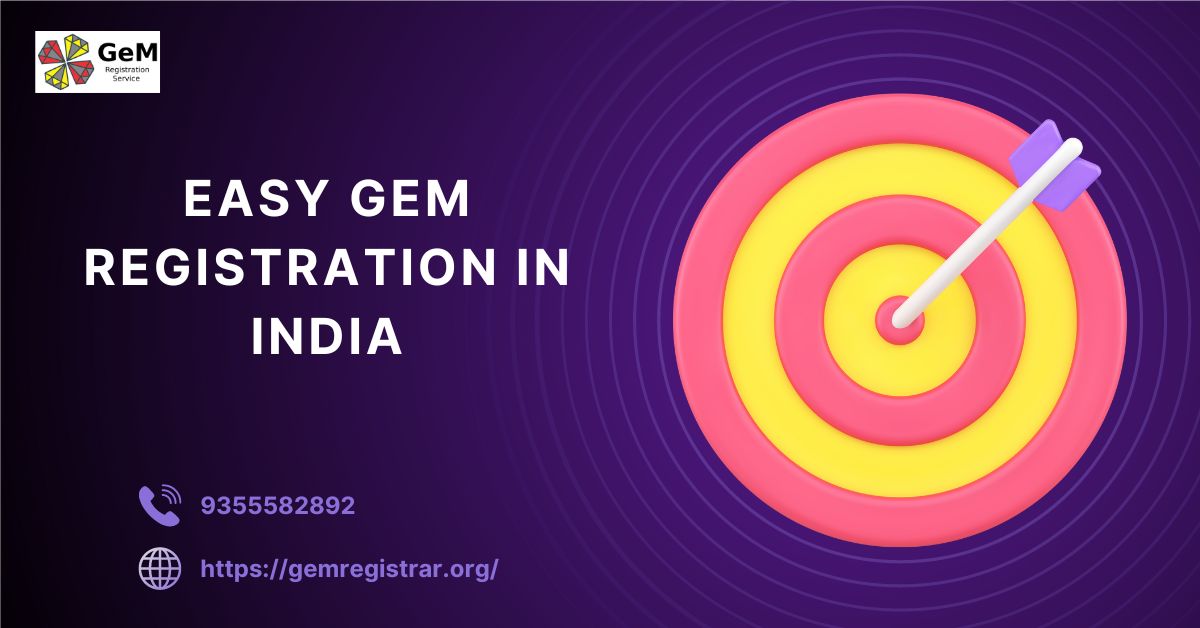 Easy GeM Registration in India - Jammu