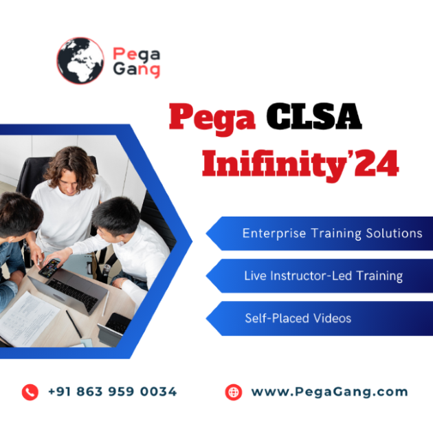 Pega Certified Lead System Architect Infinity'24 Online Training | PegaGang - Noida