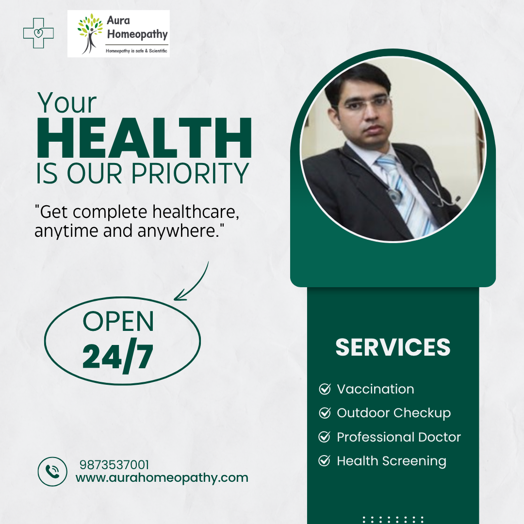 Aura Homeopathy Leading Authentic and Affordable Homeopathic Care with Global Reach - Faridabad