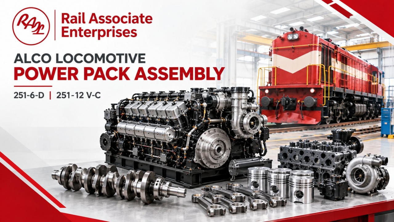 Railway Engine Assembly for Replacement Requirements - Ghaziabad