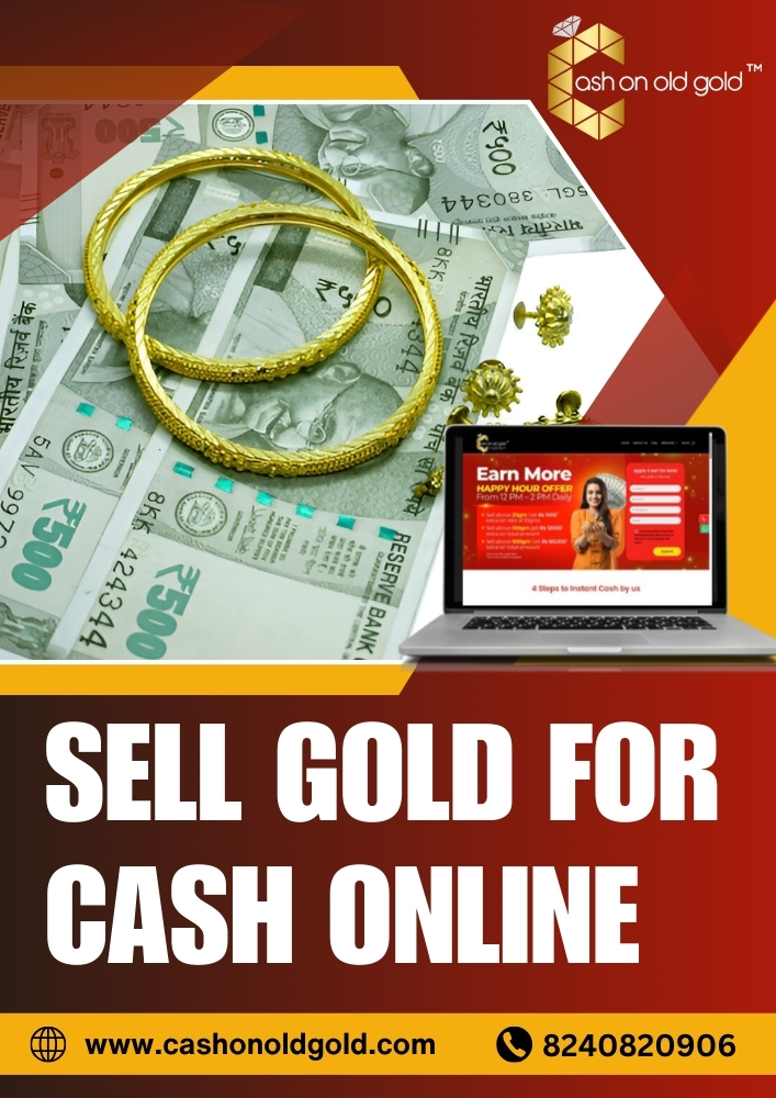 Sell Gold for Cash Online in Kolkata - Cash On Old Gold - Kolkata