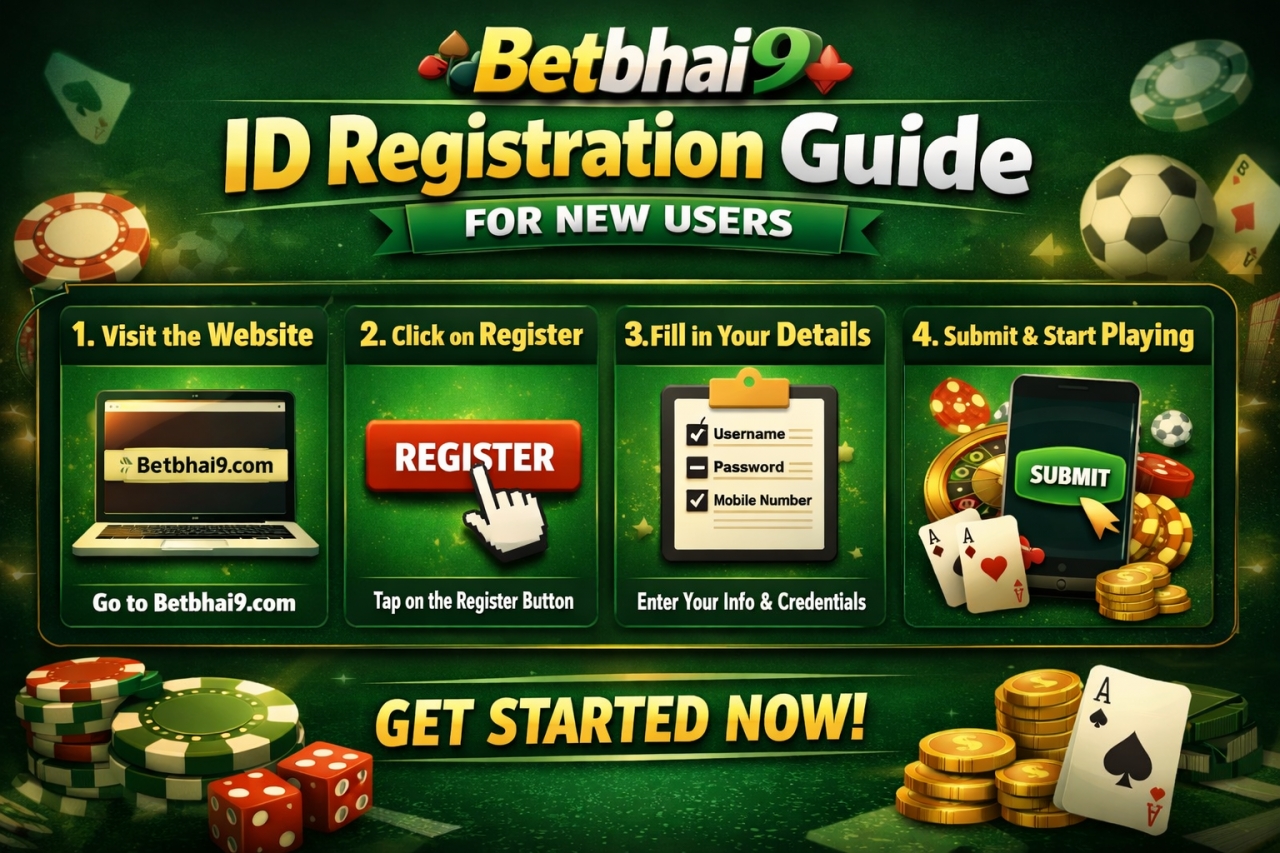 Betbhai9 ID Registration Guide for New Users - Delhi