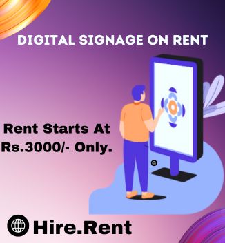 Digital Standee On Rent For Event Starts At Rs.3000/- Only In Mumbai - Mumbai