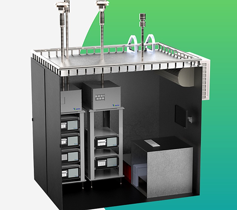 Continuous Ambient Air Quality Monitoring System (CAAQMS)- Vasthi instruments - Hyderabad