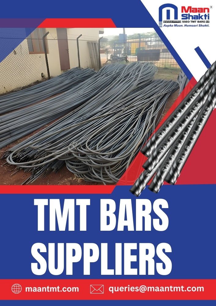  TMT Bars Suppliers provide high-quality steel bars essential for strong and durable construction. Their bars resist corrosion, handle heavy loads, and improve structural safety. Working with truste - Kolkata