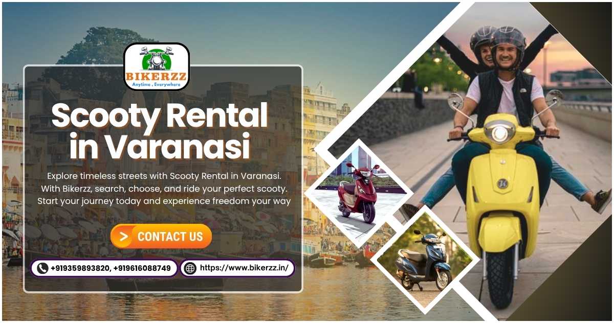 Sunrise rides are magical with Scooty Rental in Varanasi - Varanasi