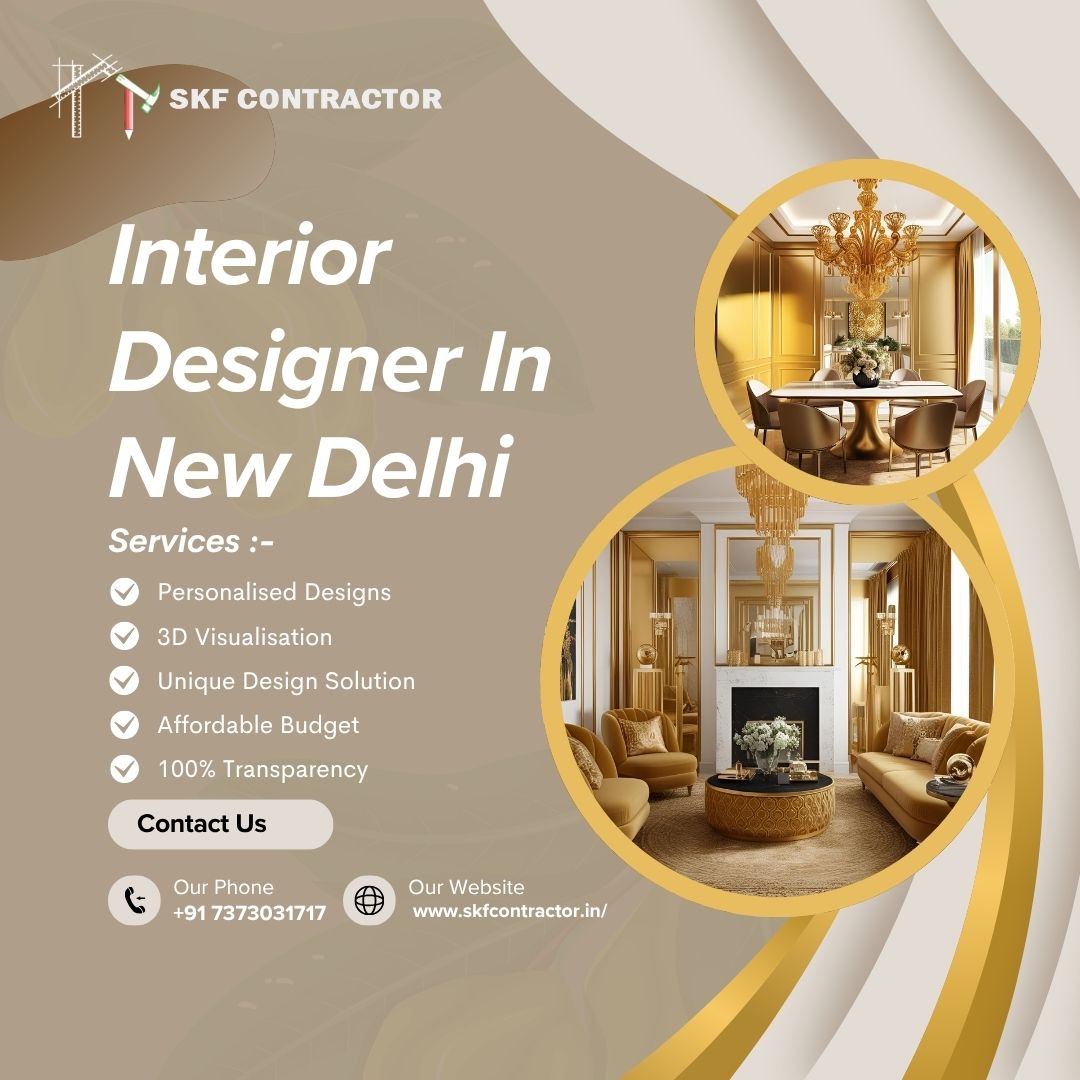 Transform Spaces with an Interior Designer in New Delhi - Delhi