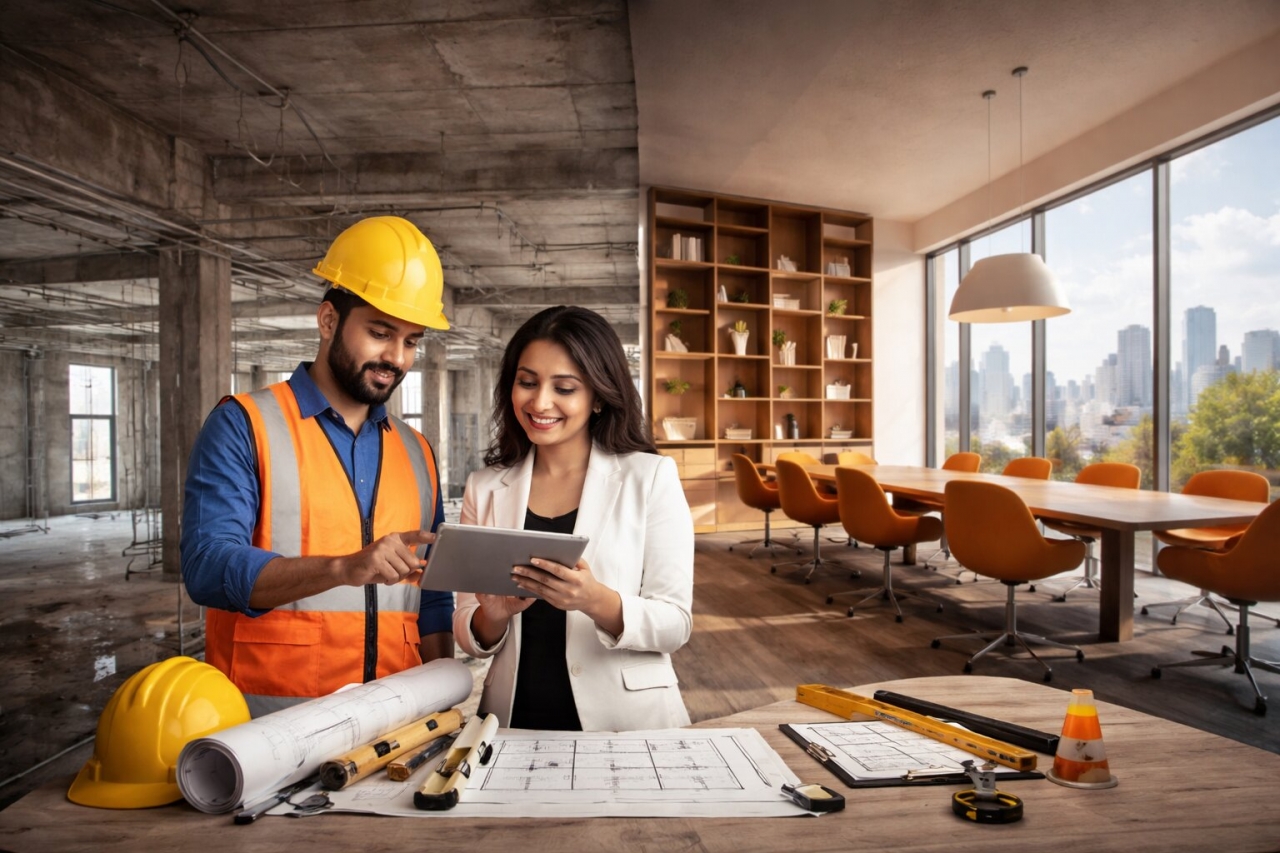 Interior Fit-out & Construction Collaboration Services in Sense Projects