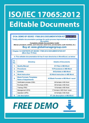 ISO 17065 Documents