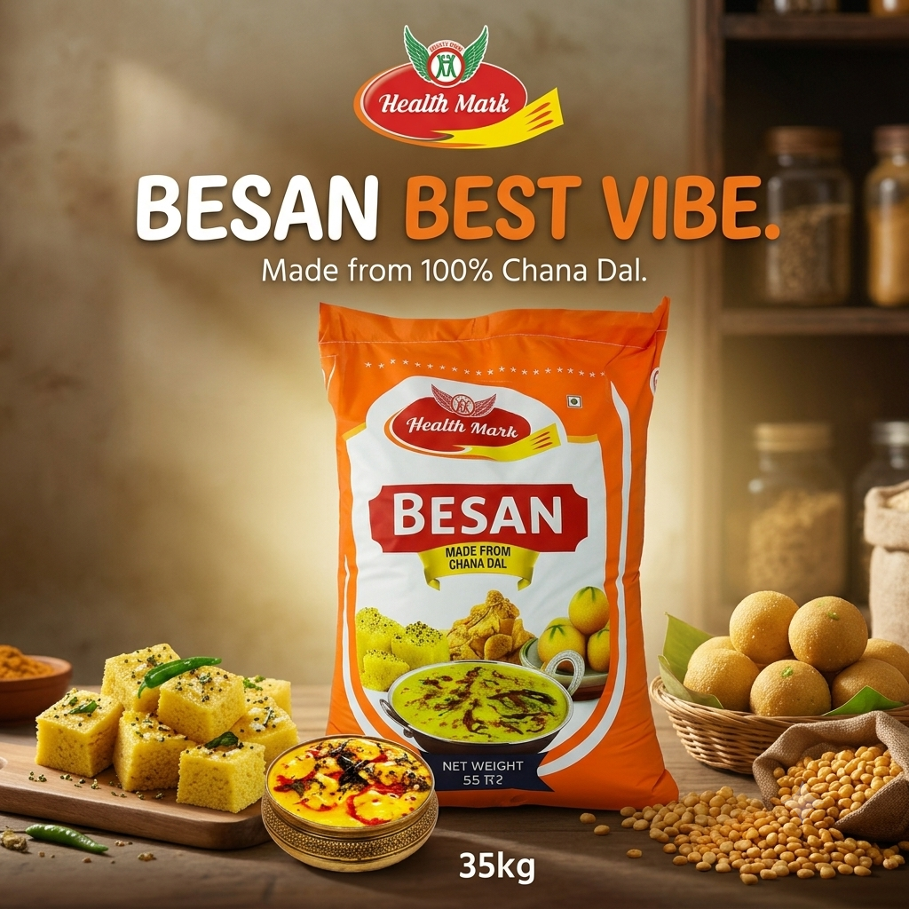 Wholesale best Besan supplier in Baddi | Health Mark - Shimla