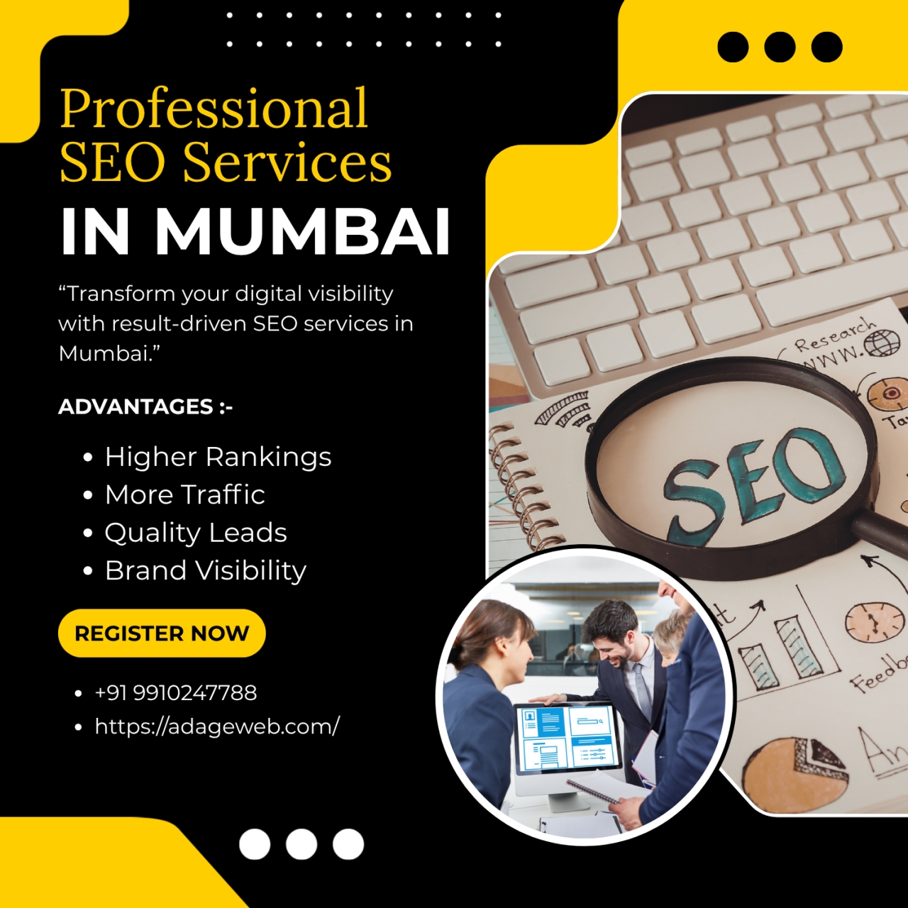 Professional SEO Services in Mumbai to Drive Organic Traffic & Increase Conversions - Bangalore