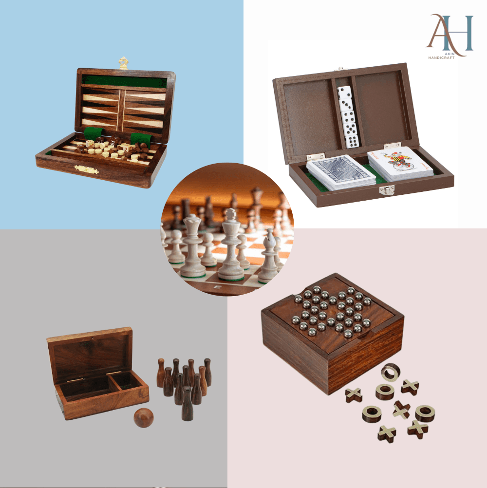 Wooden Games Exporter From India