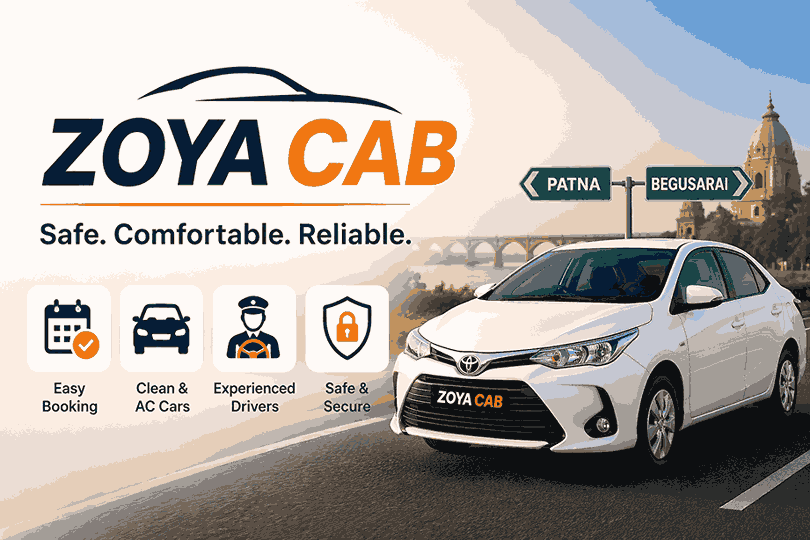 Comfortable & Budget-Friendly Cab Booking from Patna to Begusarai - Patna