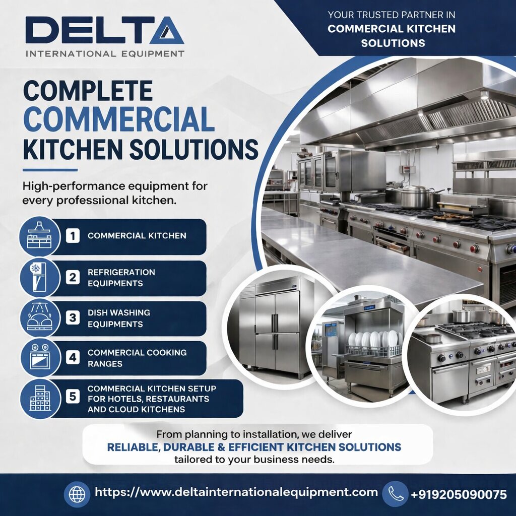 Commercial Kitchen Equipment Manufacturers in Delhi - Delhi