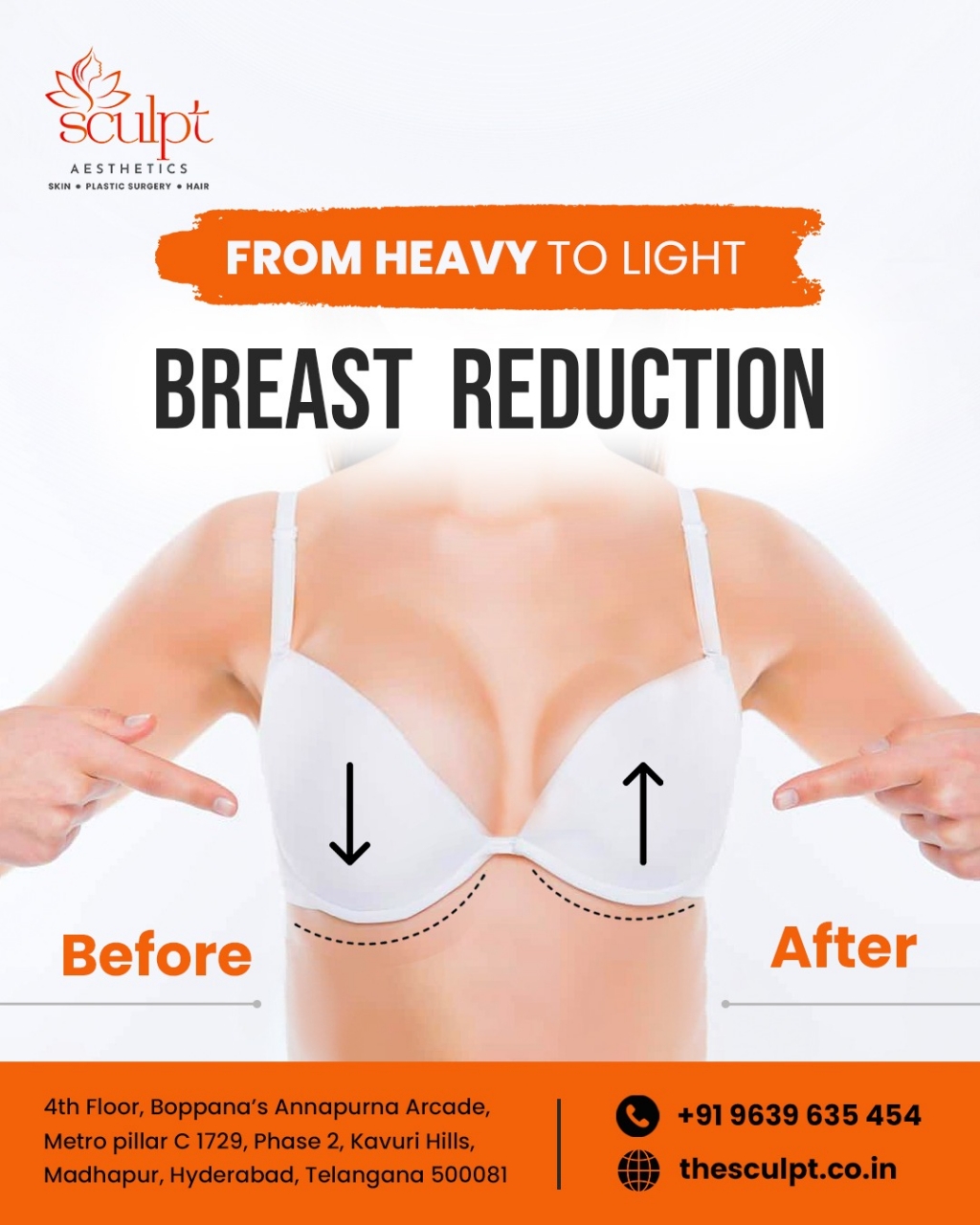 Breast Reduction Surgery in Hyderabad