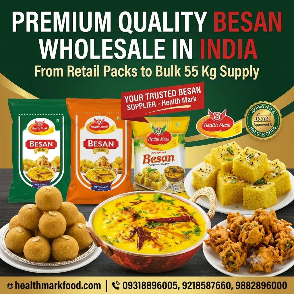 Best Besan Seller for retail and Wholesale in India | Health Mark - Shimla