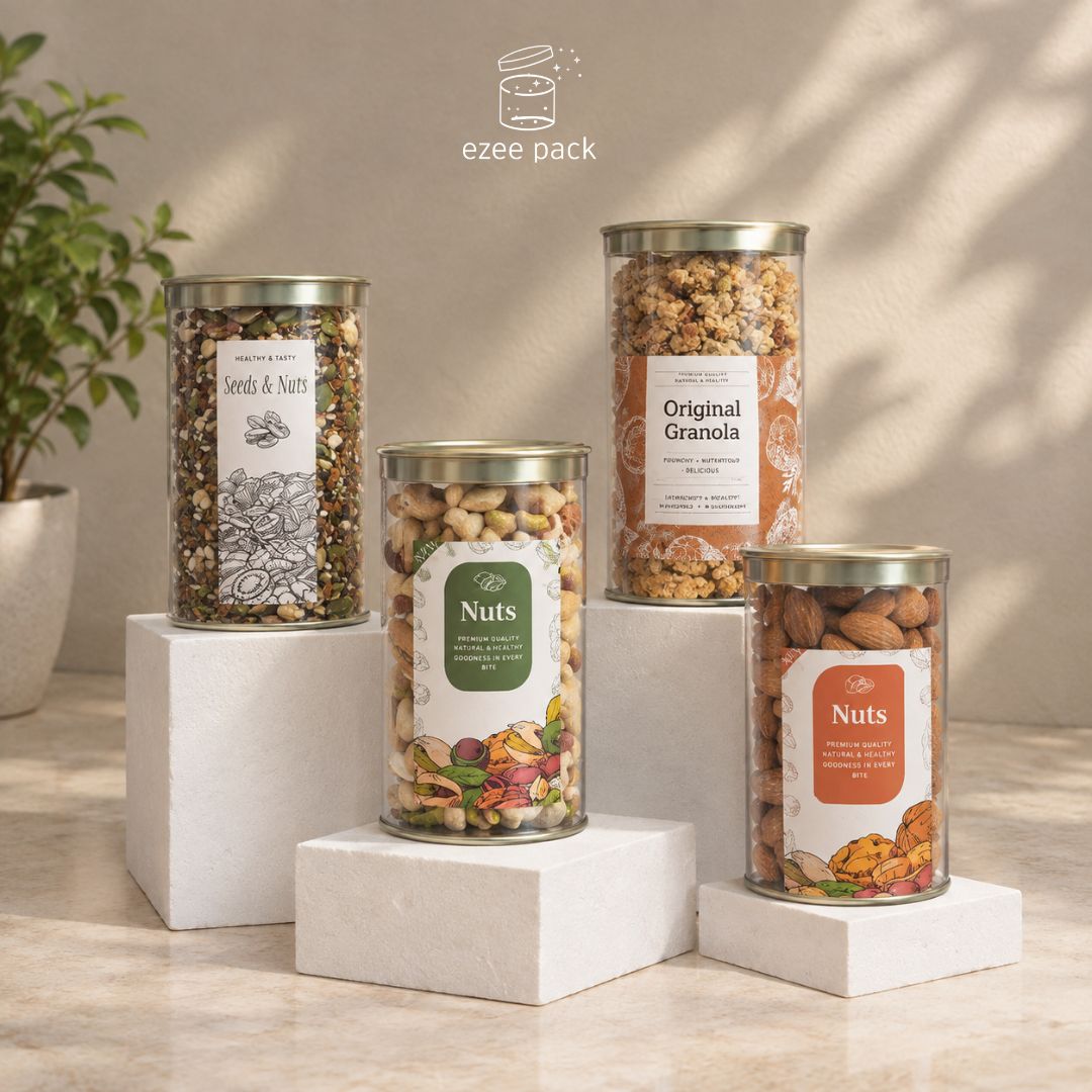 Clear Tin Jars in Bulk: Attractive Festive Hamper Packaging with Exciting Offers for Growing Businesses  - Noida