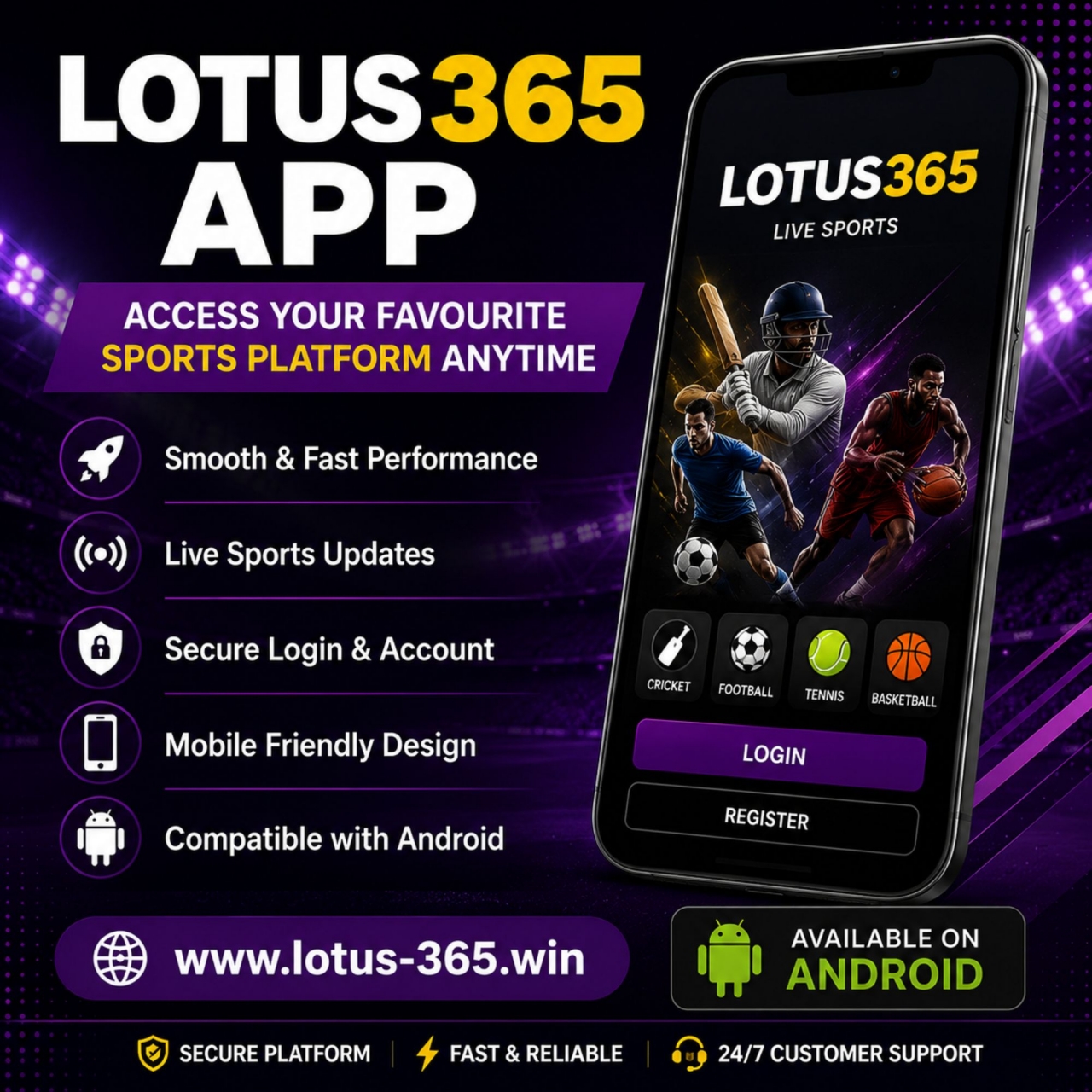 Lotus365 App – Access Your Favourite Sports Platform Anytime - Mumbai