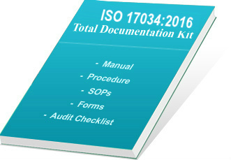 ISO 17034 Documents with Manual, Policy, Procedures, SOPs