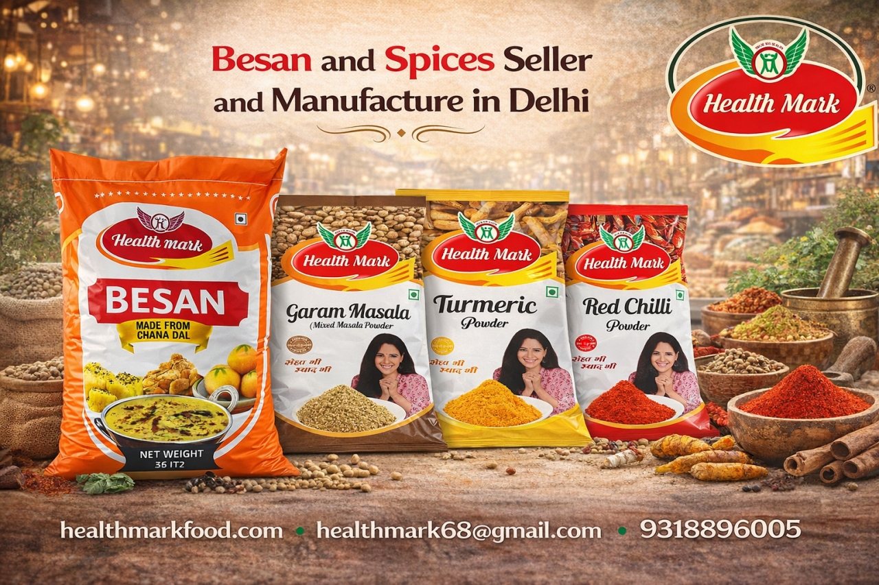 Besan and Spices Seller and Manufacture in Delhi | Health Mark - Shimla