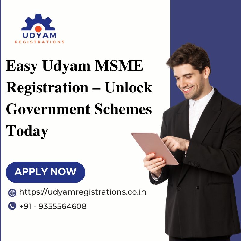 Easy Udyam MSME Registration – Unlock Government Schemes Today - Jammu