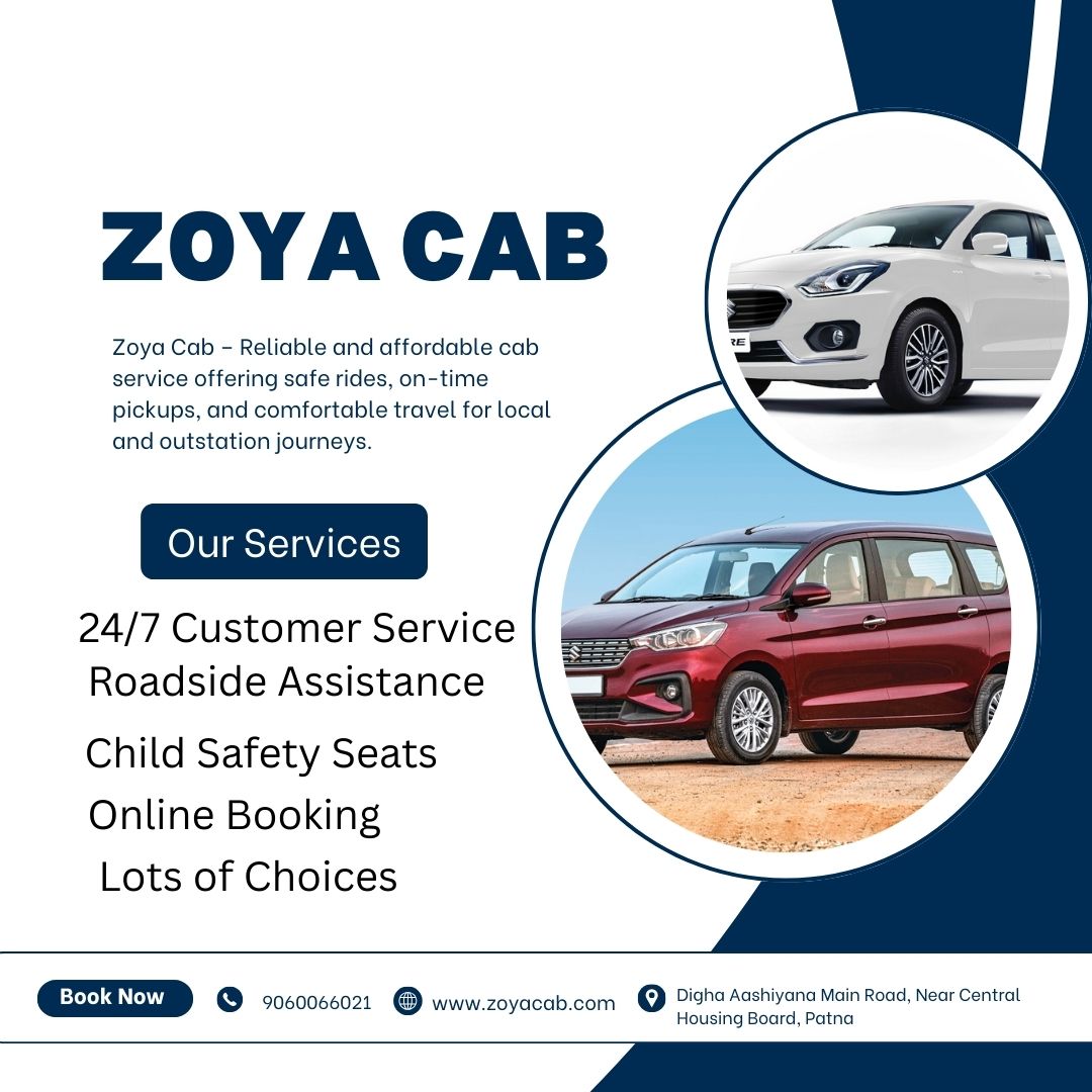 Taxi Service in Maharajganj Book Zoya Cab for Safe Rides - Patna