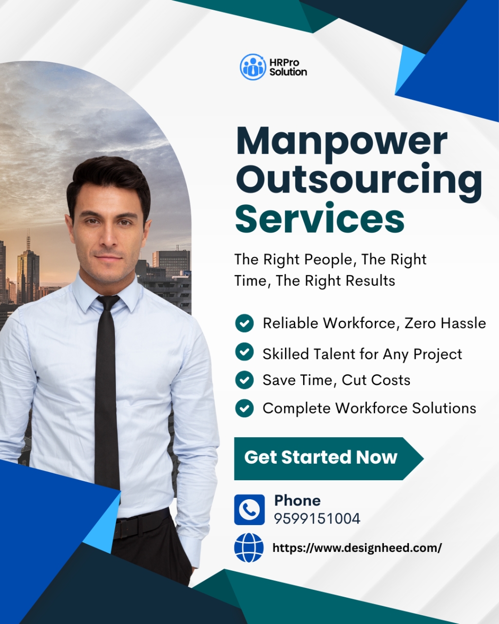 Professional Manpower Outsourcing Agency in India for Business Growth