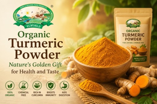 Organic Turmeric Powder Nature’s Golden Gift for Health and Taste - Noida