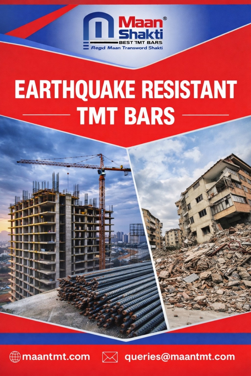 Earthquake Resistant TMT Bars for Strong and Safe Construction - Kolkata