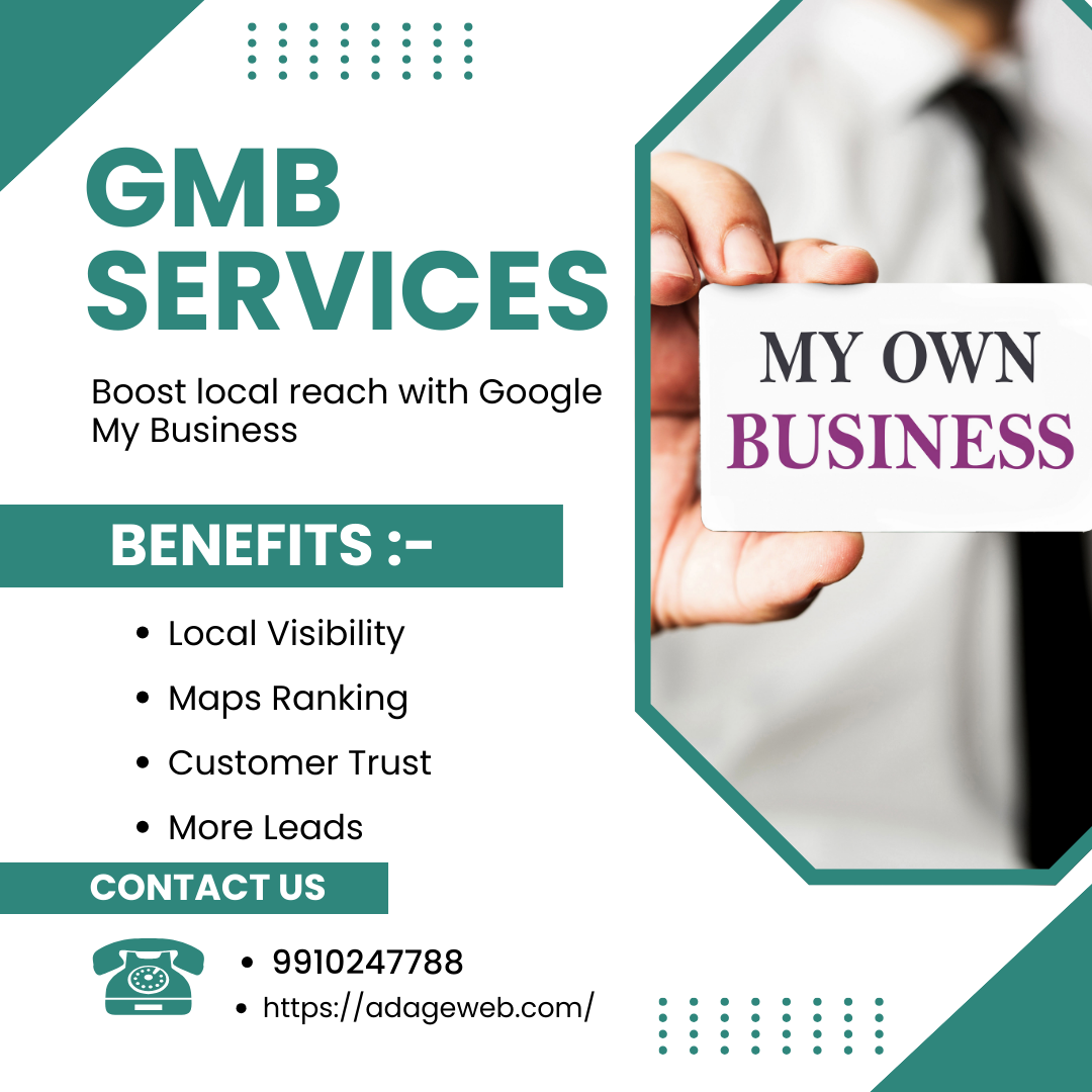 Google My Business Services to Improve Local Search Presence - Bangalore