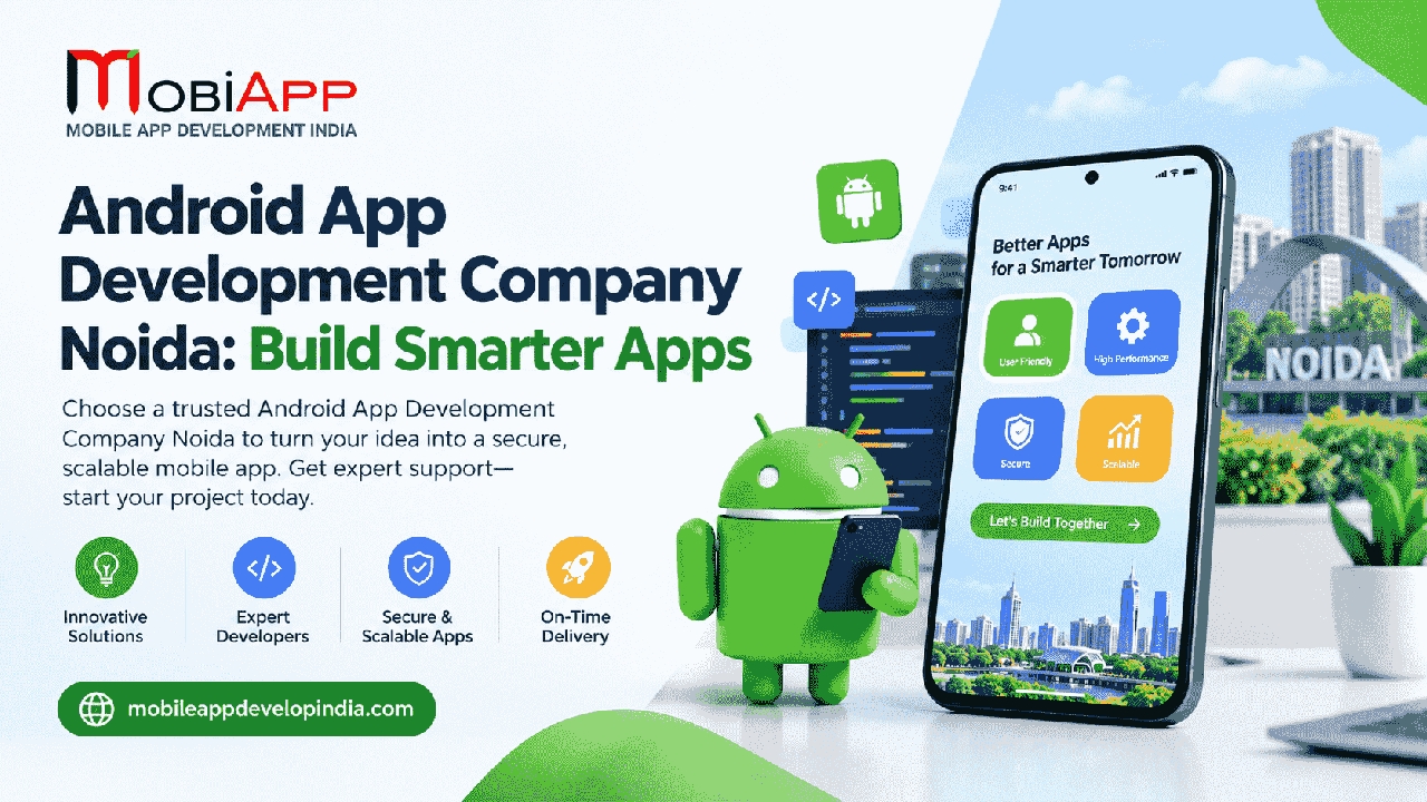 Android App Development Company Noida | Build Smarter Apps - Noida