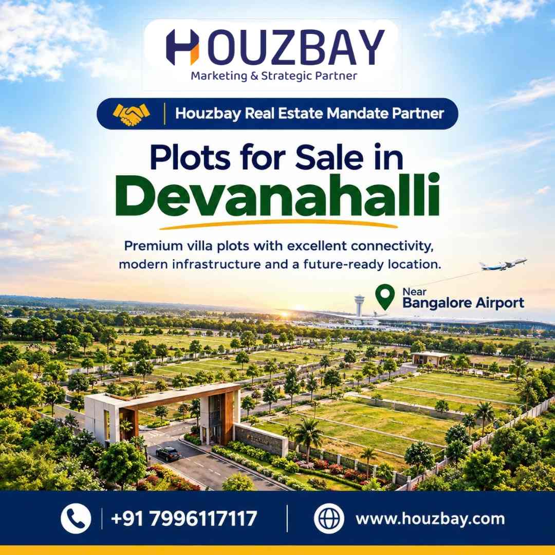 Houzbay Real Estate Mandate Partner | Plots for sale in Devanahalli - Bangalore