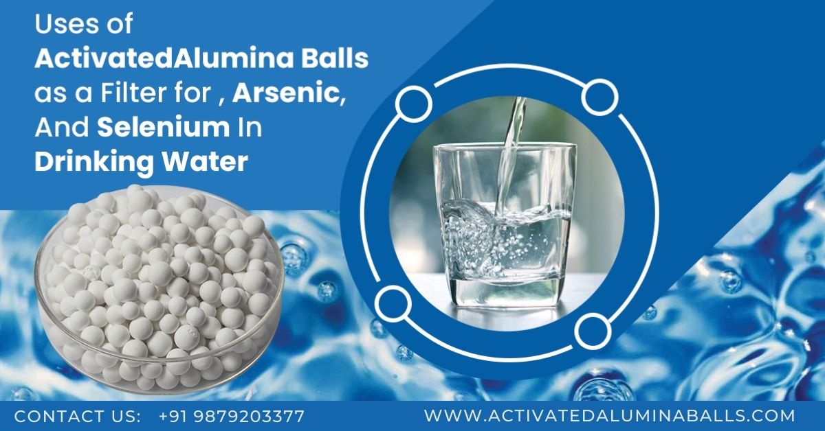Activated alumina balls for arsenic & fluoride removal - Hyderabad