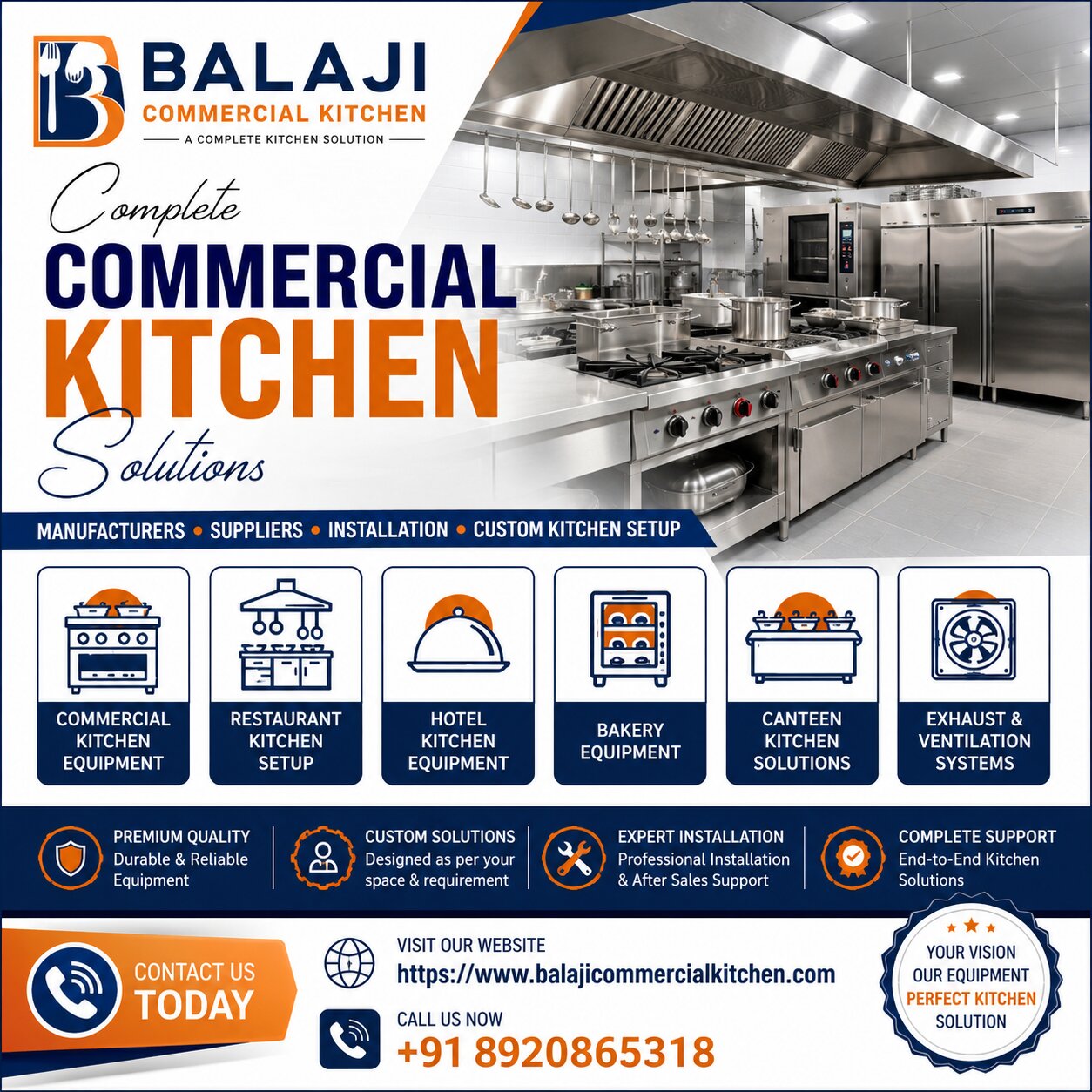 Commercial Kitchen Cooking Equipment Manufacturers in Delhi - Delhi