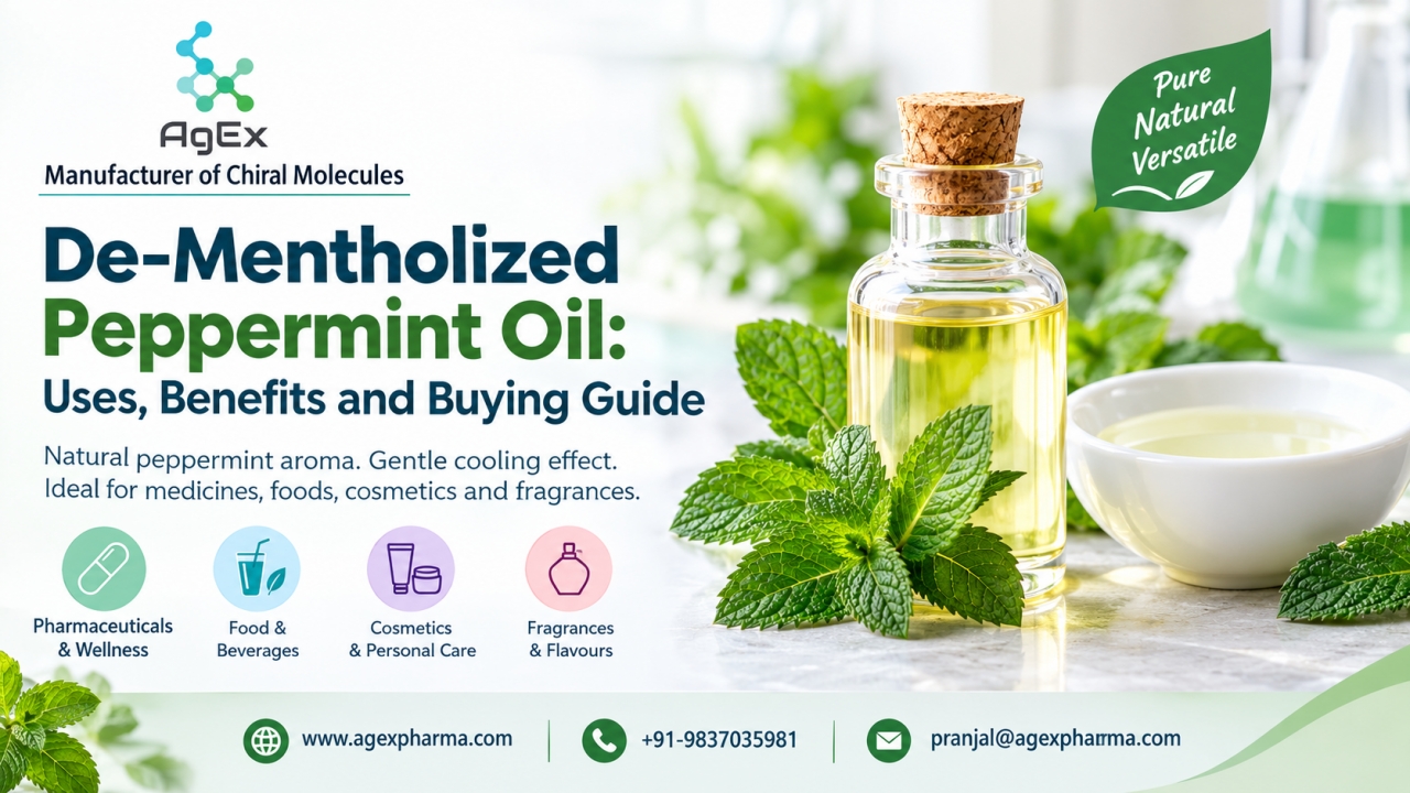 De-Mentholized Peppermint Oil Manufacturer and Supplier – AgExPharma - Noida