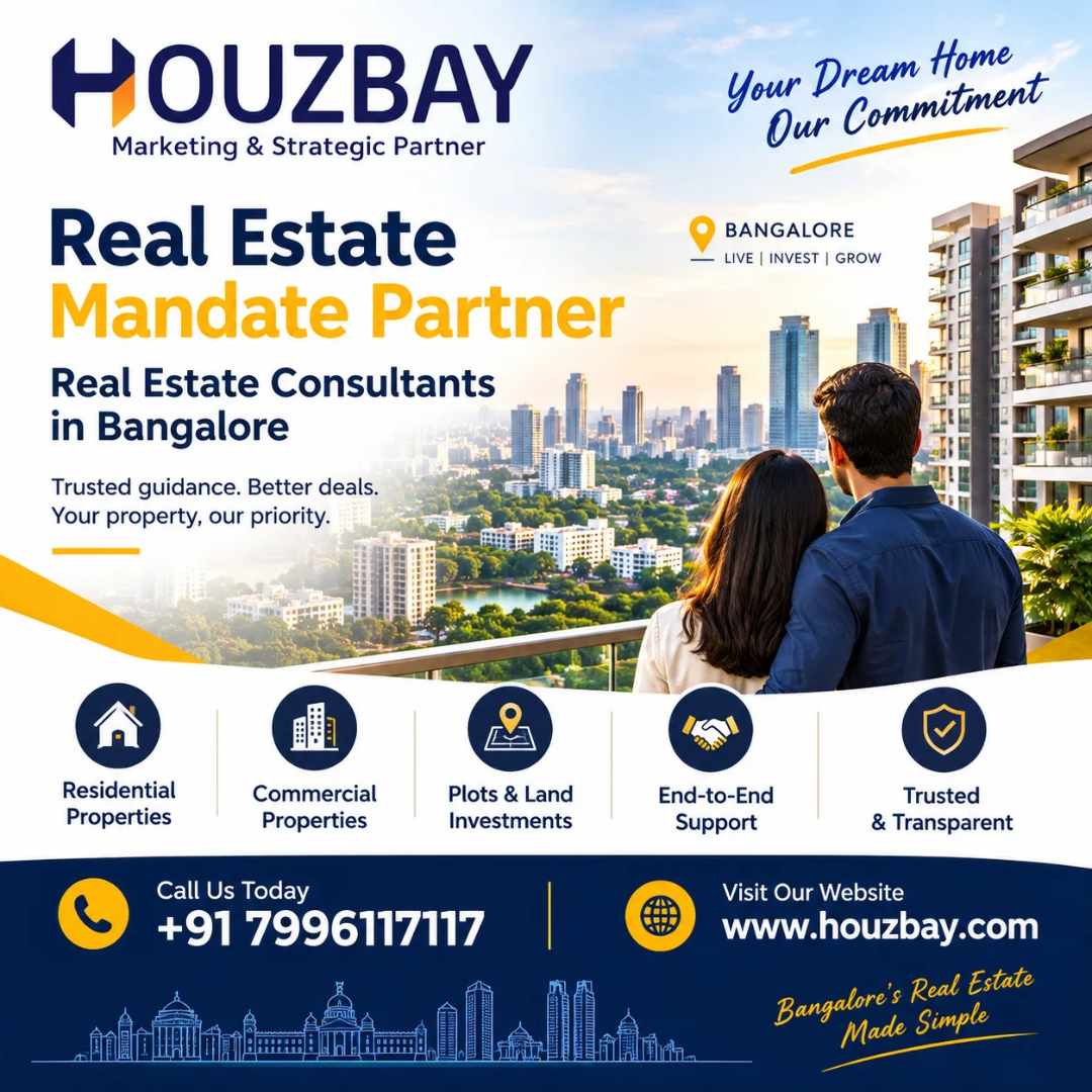 Houzbay Real Estate Mandate Partner | Real Estate Consultants in Bangalore - Bangalore