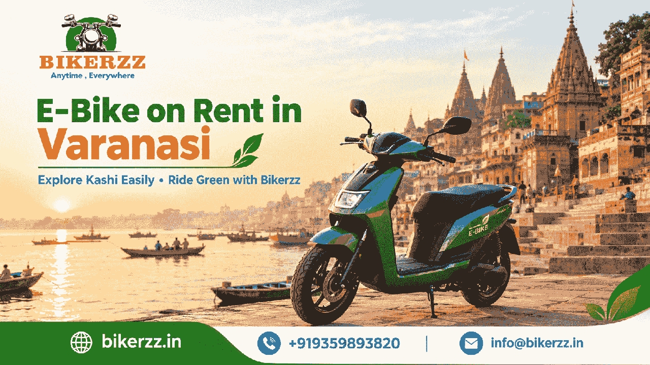 E-Bike on Rent in Varanasi | Explore Kashi Easily  - Varanasi