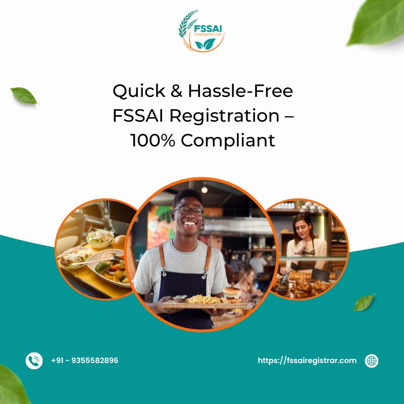 Quick & Hassle-Free FSSAI Registration – 100% Compliant - Kochi