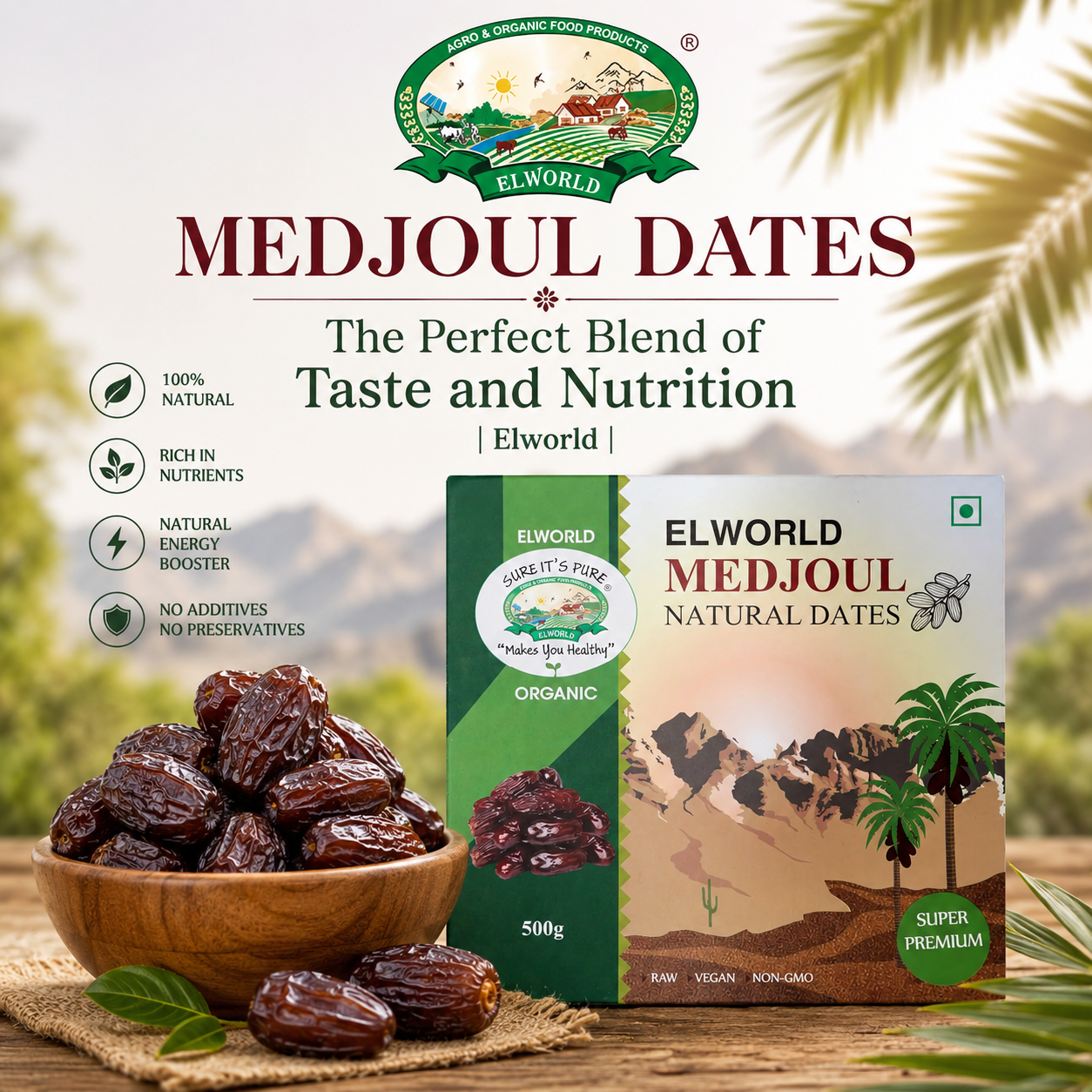 Medjoul Dates The Perfect Blend of Taste and Nutrition | Elworld		 - Noida
