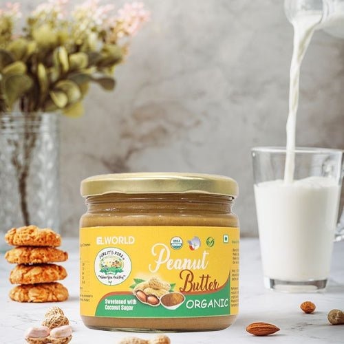 Organic peanut butter | Elworld organic - Noida