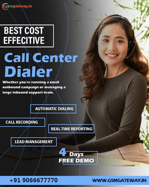 Best Contact center Dialer Software Provider - Delhi