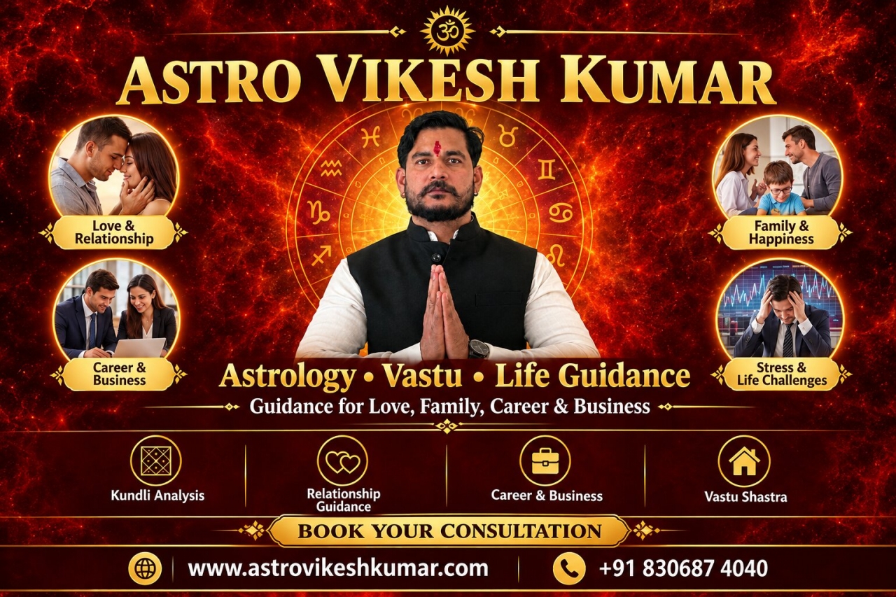 Astrologer in Delhi | Astro Vikesh Kumar - Delhi