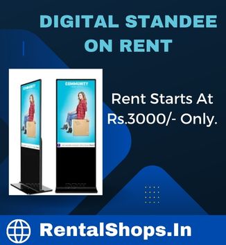 Digital Standee On Rent Starts At Rs.3000/- Only In Mumbai