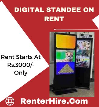 Digital Standee On Rent Starts At Rs.3000/- Only In Mumbai