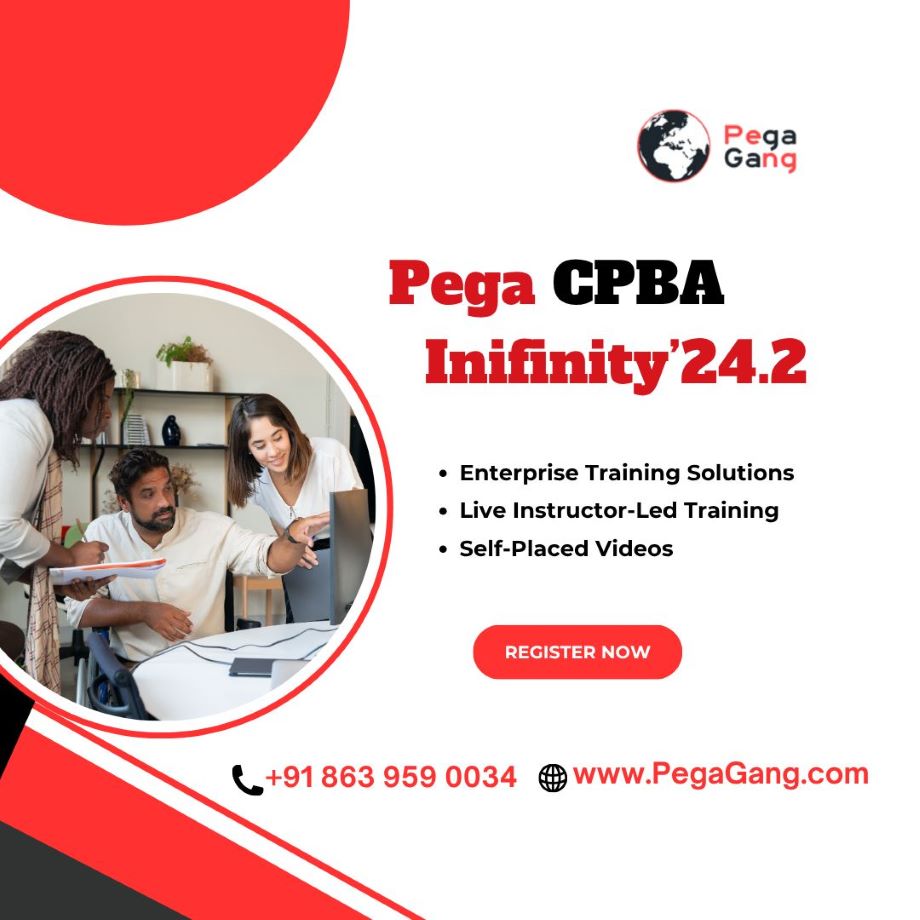 Live Pega Business Architect Infinity'24.2 Online Training By Industry Experts - PegaGang  - Noida