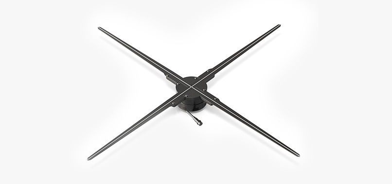 100 cm 4 blades 3D Hologram Fan