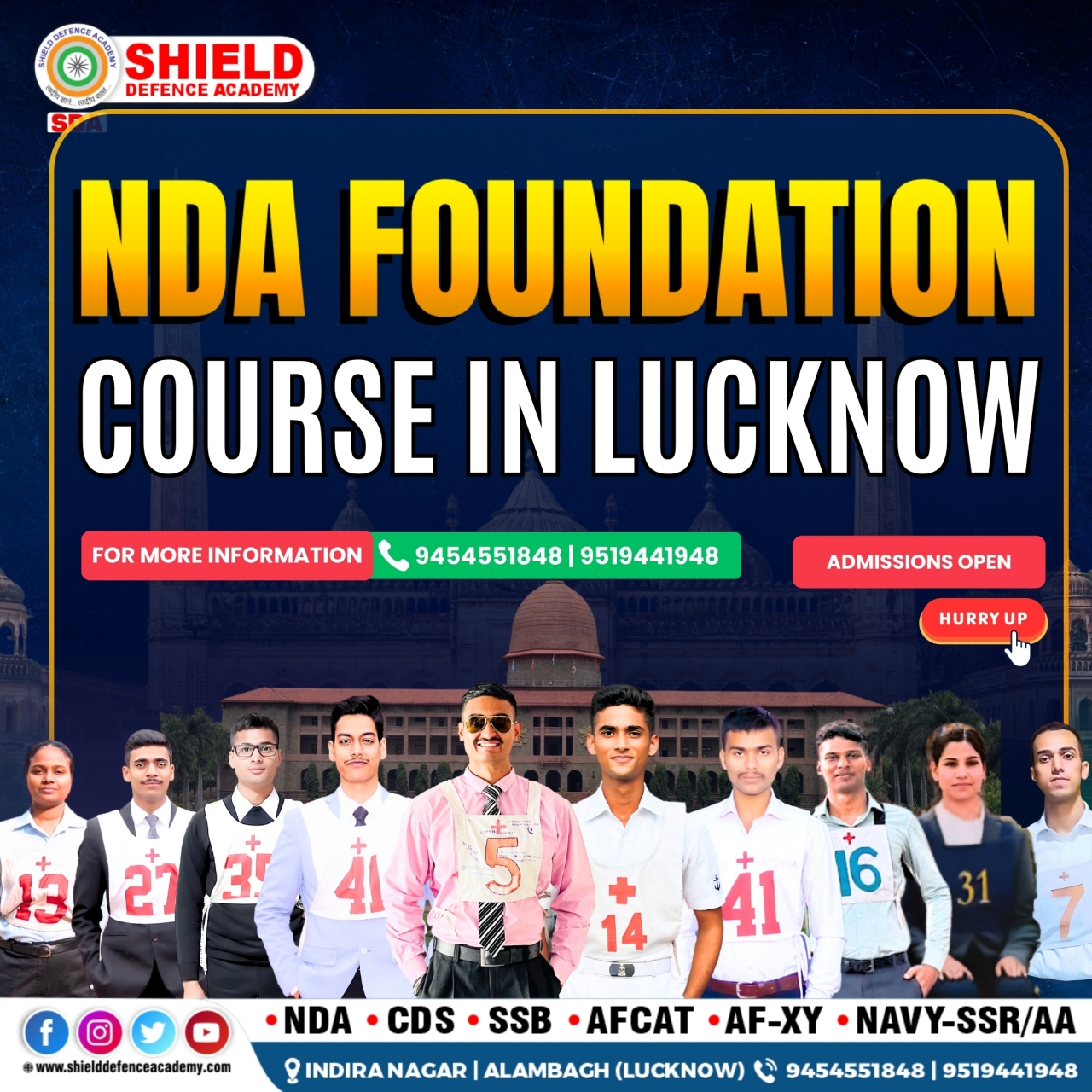 Nda Foundation Course In Lucknow - Lucknow